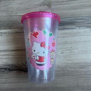 Sanrio Pink Hello Kitty Holiday Tumbler